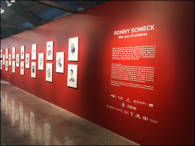 Ronny Someck - exhition Mexico